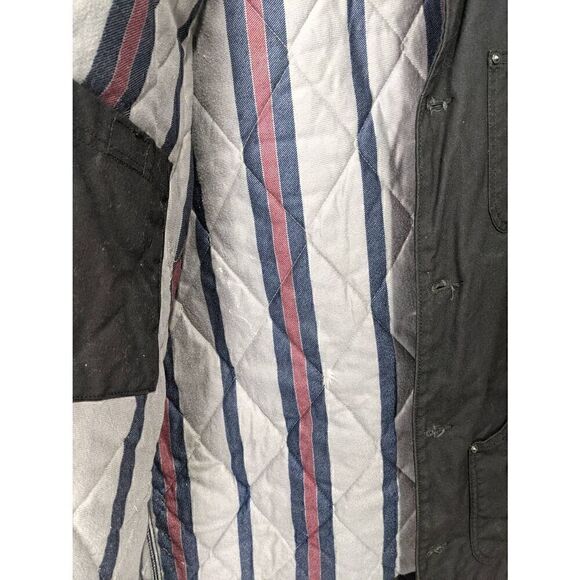 Carhartt Limited Edition x Guinness Men's Blanket Lined Grey Hooded Black Jacket - Picture 9 of 10